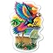 Produktbild Beistle - 55987 - Parrot 3-D Art-Form- Pack of 12