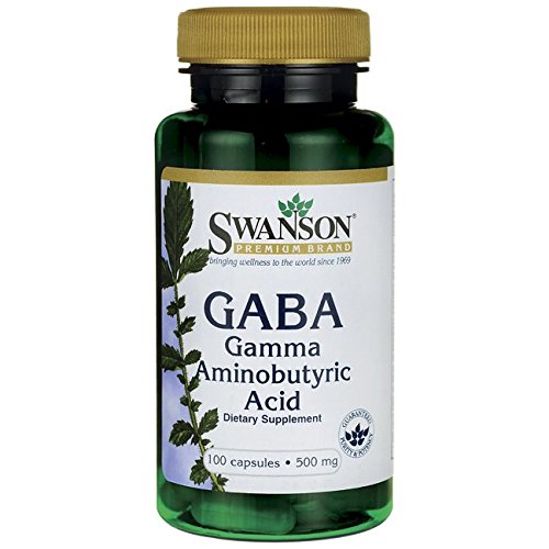 GABA 500 mg 100 Kapseln Grösse 0 Swanson Health Products
