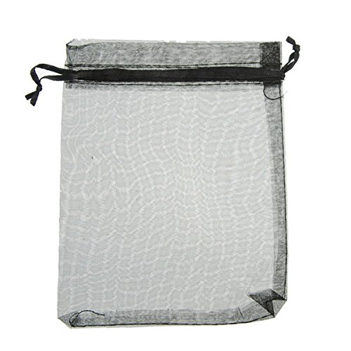 Housweety Organza saeckchen Geschenk Hochzeit Beutel,13cm x16cm - 3