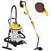 Produktbild Powerplus® Trockenbauschleifer + Nass- & Trockensauger Set Werkstattsauger Langhalsschleifer