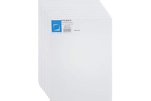 EMI Craft cartons plume Mousse blanc Classic A4,3mm Lot de 10