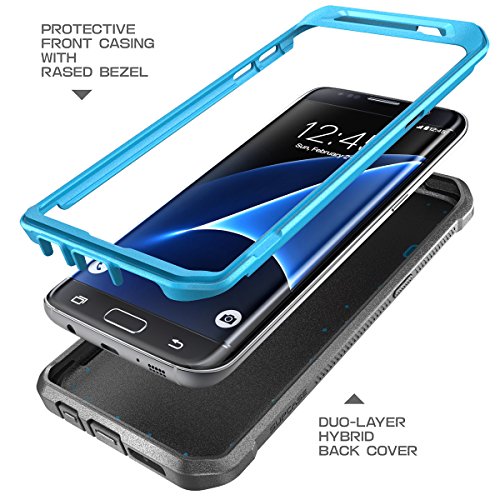 Supcase Carcasa para Samsung Galaxy S7 Edge 2016 - Funda completa resistente  serie Unicorn Beetle Pro  Azul