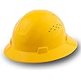 Full Brim Hard Hat Vented LOHASPRO ANSI Z89.1 Hard Hat cascos de construccion 4 pt Hard Hats Construction OSHA Approved Type I Class C Hardhats Men