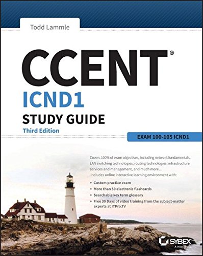 Book's Cover of CCENT: Exam 100-105 ICND1