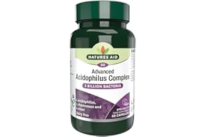 Natures Aid Acidophilus Complex 50mg 180 Capsules