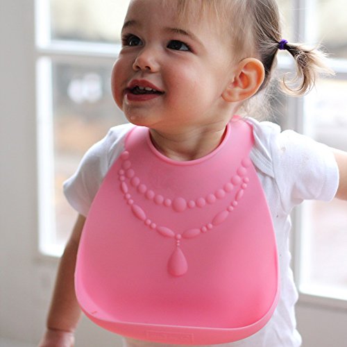 Make My Day Silikonlätzchen Kette Pink - 2