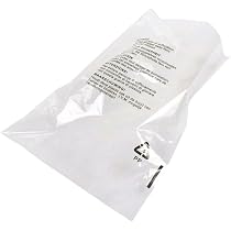 100 Self Seal Clear Cellophane Bags 12x16 Inch - 30 Micron Garment Display Bags With Suffocation Warning-389656