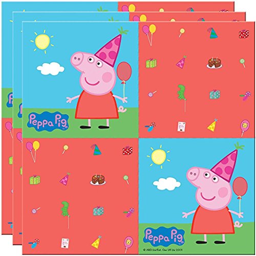 37-teiliges Set * PEPPA PIG * für Kindergeburtstag oder Motto-Party mit Pappteller + Servietten + Becher + Luftballons // Teller Essen Pappe Geschirr Party Deko Dekoration Einweg Kinder Geburtstag Pepper Wutz Schwein - 4