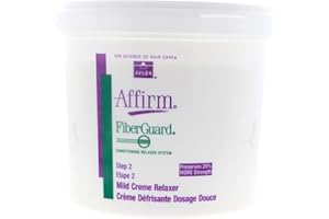 Affirm Fiberguard Mild Creme Relaxer 4lbs by Avlon - Affirm FiberGuard Creme Relaxer 4 lb. Mild