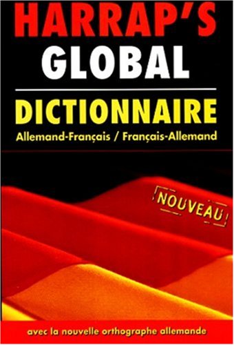 couverture de : Dictionnaire Allemand-Fran&ccedil;ais/Fran&ccedil;ais-Allemand