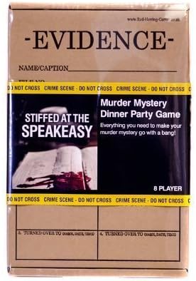 Stiffed at the Speakeasy Murder Mystery Game For 8 Players