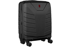 WENGER Pegasus Valigia Rigida con 4 Ruote, Trolley, Espandibile, Serratura, Uomo Donna, Viaggi Vacanze
