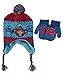 Jake and the Neverland Pirates "Captain Jake" Beanie & Mittens Set - blue/red, one size