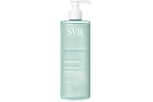 SVR - Physiopure Gelée Moussante - Gamme Physiopure – Nettoyant pureté anti-pollution – Pour tous types de peaux, même sensibles – Magnésium oxygénant, tensioactifs doux – 400 ml