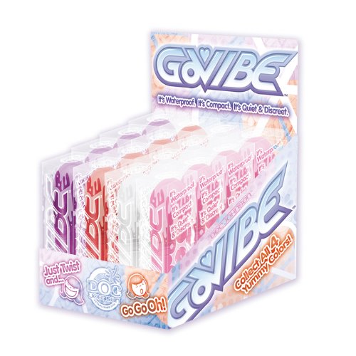 Возбуждающий мини-вибратор Go-Vibes Display 16 штук Возбуждающий мини-вибратор Go-Vibes Display 16 штук