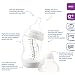 Difrax S-Baby Bottle (200 ml, White, Wide)
