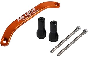 NICECNC Orange Hinten Passagier Haltegriff Lenker Compatible with KTM 125-450 SX/SXF/XC/XCF 2019-2022 150-500 XCW/XCW TPI/EXC TPI/EXC TPI SIX Days/EXC-F/EXC-F SIX Days 2020-2022,See Fitment