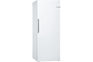 Bosch GSN54AWDV Serie 6 Congelatore monoporta da libera installazione, NoFrost, Big Box, Flessibilità nel vano freezer, Allarme, Bianco, 176 x70 cm