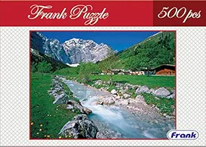Frank Alpine Pasture 500 Piece Jigsaw Puzzle for Kids for Age 10+ and for Adults ? Fun and Challenging Jigsaw Puzzle
