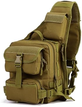 DCCN Tactical Sling Bag Rucksack Sling Crossbag Rucksack mit einem Gurt taktische Umhängetasche für Radfahren...