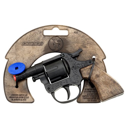 Gonher - 30736 - Giochi all'aperto - Police Revolver PM - 8 Shots