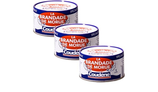 French Cod Brandade Coudene Brandade De Morue 3 X 190 Gr Amazon