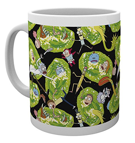 GB Eye LTD, Rick y Morty, Portals, Taza
