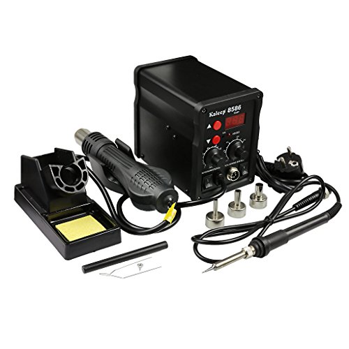 TBI 8586 SMD überarbeiten Station + Lötung Station heiß Luft Pistole für Schule - 3