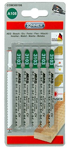 Connex Stichsägeblatt Holz grob 100 mm, 5 Stück, COM300106 - 2
