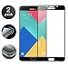 Produktbild [2 Stück] Samsung Galaxy A9 PRO Panzerglas Displayschutzfolie Premium 3D-Touch Vollbild Coverage Curved Edges Ultra-Klar Panzerglas Schutzfolie mit Härtegrad 9H für Samsung Galaxy A9 PRO - Schwarz