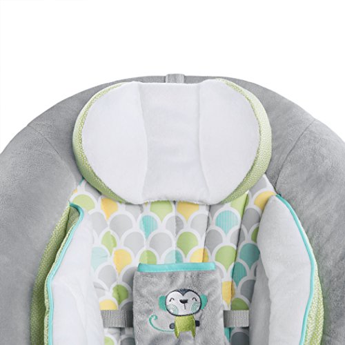Ingenuity 60389 Soothe and Delight Bouncer – Savvy Safari - 8