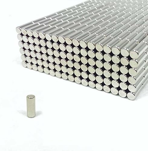 Neodymium N52 rod shaped Magnets D4x10mm (Pack of 20)