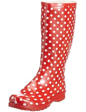 Playshoes Punkte aus Naturkautschuk 190100 Damen Gummistiefel