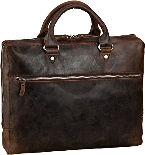 Leonhard Heyden Salisbury 14'' Aktentasche mit Laptopfach braun