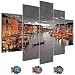Produktbild Bilder 150 x 100 cm - Venedig Italien Bild - Vlies Leinwand - Kunstdrucke -Wandbild - XXL Format - mehrere Farben und Größen im Shop - Fertig Aufgespannt !!! 100% MADE IN GERMANY !!! - 604353b