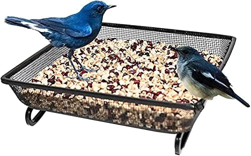 Ram® Metal Ground Bird Feeding Tray Seed And Nut Tray Bird Feeder
