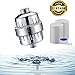 Produktbild Dusche Filter für harte, Wasser, 12 Stages Wasser Luftreiniger Weich mit 2 auswechselbare Filter Kartusche, für entfernen Chlor, Schwermetalle, Schwefel-Geruch- und andere Schadstoffe