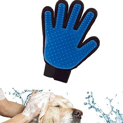 Idepet-Pet-Dog-Cat-Grooming-GloveGentle-Deshedding-Brush-GloveLong-or-Short-Hair-Remover-Hair-Remover-Brush-For-Pet-Massage-Bathing-Brushing-Efficient-Pet-Grooming-and-Shedding-Tool