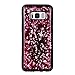Produktbild Galaxy S8 Hülle, Asnlove Premium 3D Transparent Silikon Case Hülle Bling Diamond Sequins Hülle Tasche Handyhülle Glitter Glitzer Sparkle Schale Etui Tasche Case Cover für Samsung Galaxy S8, Rot