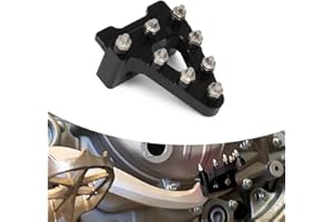 CHANGCHENG Motorcycle Brake Pedal Tip Aluminum Billet Universal Rear Brake Pedal Lever Step Tip Replacement For CRF50 XR50 and Most of Pit Bikes From China