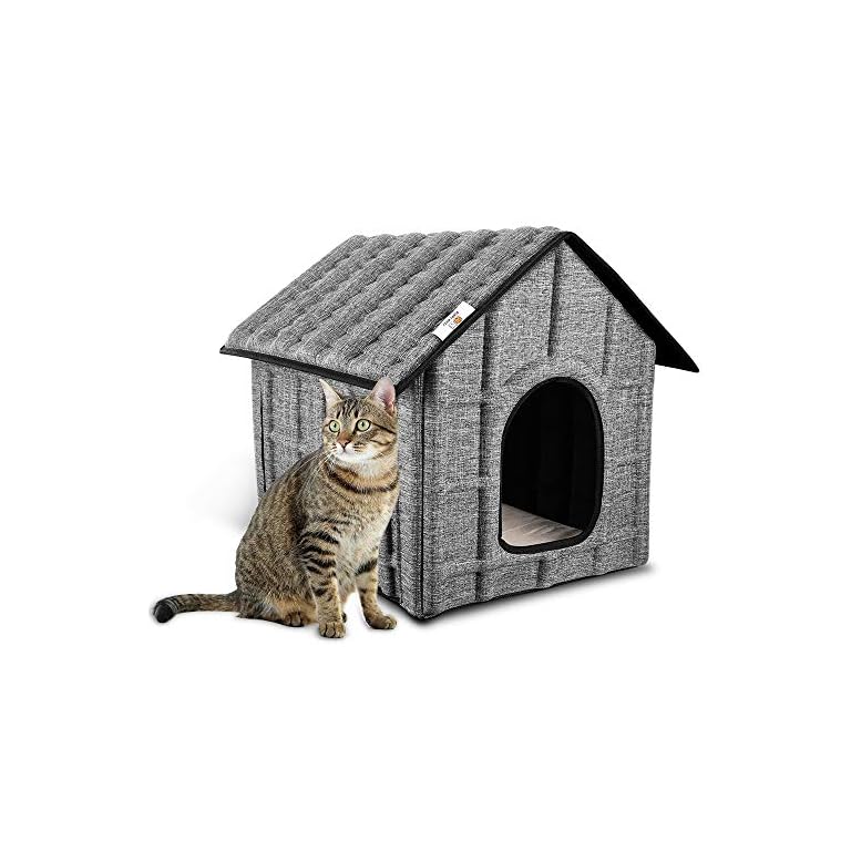 maison de chat exterieur hiver