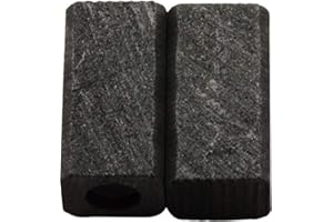 BUILDALOT Balais de Charbon pour BLACK & DECKER GL550D coupe-haie - 6x7x13mm - 2.4x2.8x5.1''