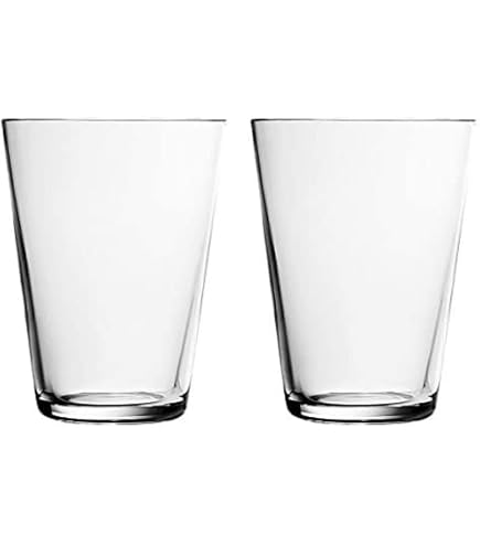 Iittala Aino Aalto Glas – 22 Cl, Aqua, 2er-Set, Spülmaschinenfest, Made In Finland