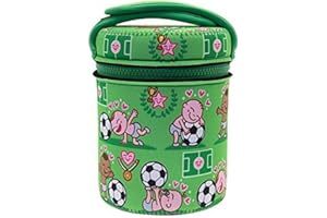 Laken termos para Comida de Acero Inoxidable, 1 litro, 2 recipientes hermeticos (250ml+375ml) para Diferentes Alimentos (sólidos y líquido), Funda Neopreno