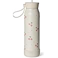 Citron BPA Free Water Bottle 350ml with Hydro Flask Straw Lid Vacuum Insulated Stainless Steel Kids Water Bottle, Flask Water Bottle 304 Stainless Steel Leak-Proof (Cherry Design)