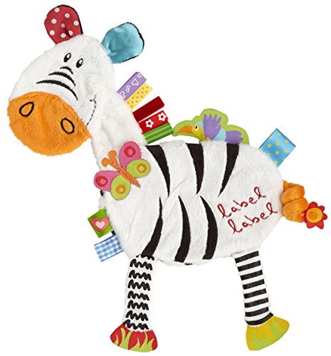 Vital Innovations Label-Label Cuddly Animal Toy Friends LL-FR1205 Zebra Black / White