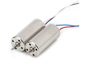 Telituny Mini motori Coreless, 2 pezzi motore 8520 3~5V 0,15A Hollow Cup Drone motore 8,5 X 20 mm tazza cava motore RC, motore senza fili per 8X RC Drone Quadcopter
