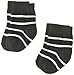 Polarn O. Pyret Unisex Baby PO.P Stripe 2 Pack Socks, Navy, 9-12 Months