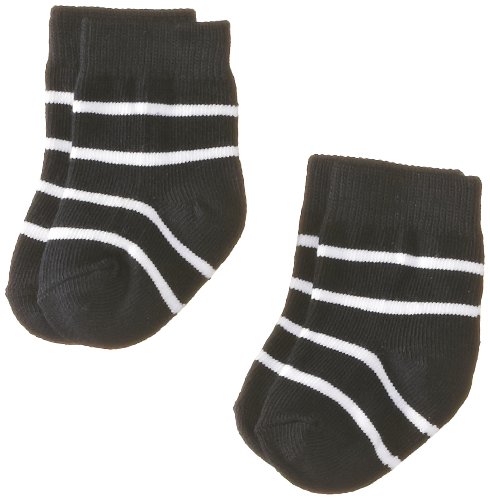 Polarn O. Pyret Unisex Baby PO.P Stripe 2 Pack Socks, Navy, 9-12 Months