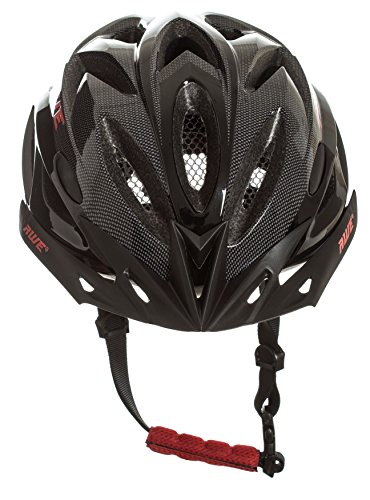 AWE® AWEAir™ In-Mould Helm Erwachsene Männer Straßen-Radsport 58-61cm Schwarz-rot-Carbon - 8